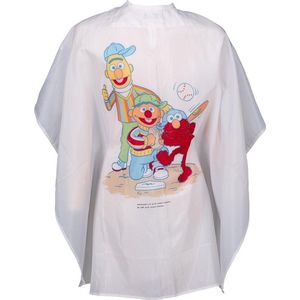 Nebur - Kindermantel - Sesamstraat - Zwart - 100% Geweven Nylon