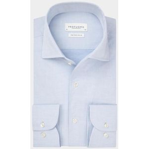 Profuomo Business hemd lange mouw Blauw PPUH10023B/M