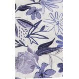 Profuomo - Overhemd - Blauw - Katoen/Linnenmix - Slim Fit