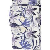 Profuomo - Overhemd - Blauw - Katoen/Linnenmix - Slim Fit