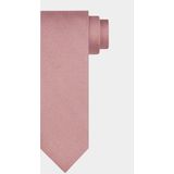 Roze geprinte Profuomo stropdas van 100% zijde