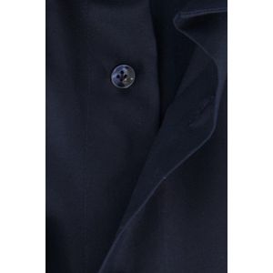 Profuomo - Overhemd - Donkerblauw - Katoen - Slim Fit
