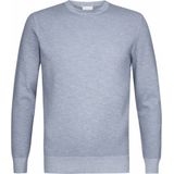 Profuomo Gemêleerde Trui Lichtblauw