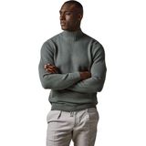 Profuomo - Grijze Merinowollen Coltrui - Heren - Wol