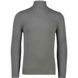 Profuomo - Grijze Merinowollen Coltrui - Heren - Wol