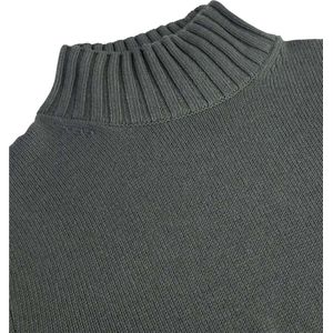 Profuomo - Grijze Merinowollen Coltrui - Heren - Wol