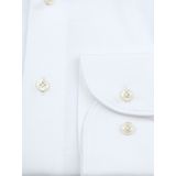 Profuomo - Slim Fit - Heren Overhemd - Wit - Jersey
