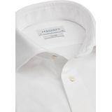 Profuomo - Slim Fit - Heren Overhemd - Wit - Jersey