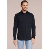 Profuomo - Business Overhemd - Donkerblauw - Katoen - Slim Fit