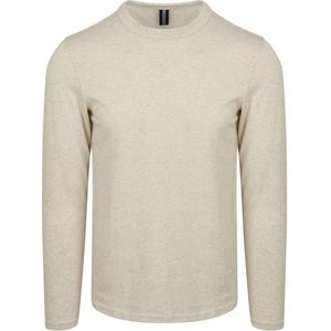 Profuomo Longsleeve beige, Melange