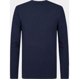 Profuomo - T-shirt lange mouw - Blauw - PP2T00002B/P