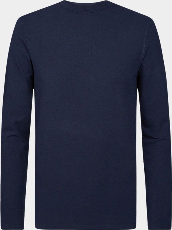 Profuomo - T-shirt lange mouw - Blauw - PP2T00002B/P