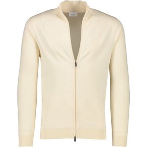 Profuomo - Vest - Gebroken Wit - Mix van Tencel, Nylon, Katoen, Zijde