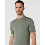 Profuomo - Shirt - Groen - Katoen - Ppvj10019