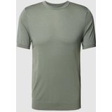 Profuomo - Shirt - Groen - Katoen - Ppvj10019