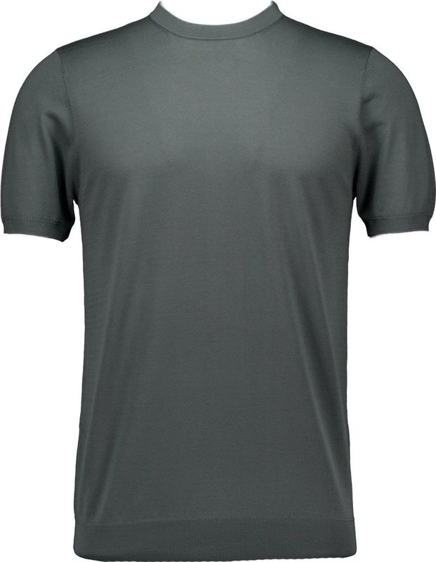 Profuomo - Shirt - Groen - Katoen - Ppvj10019