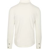 Profuomo - Poloshirt - Ecru - Lange Mouw - 100% Katoen