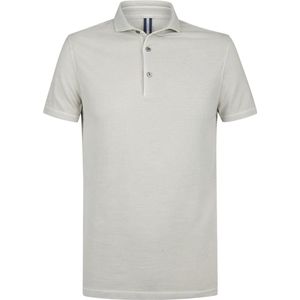 Profuomo slim fit heren polo, groen