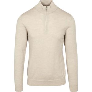 Profuomo - Slim Fit Trui - Beige - Wol