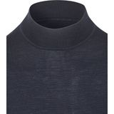 Profuomo Turtleneck Trui Merino Navy - Heren - Pullovers