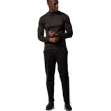 Profuomo - Slim Fit Trui - Bruin - Wol - Turtleneck
