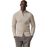 Profuomo Vest Boiled Wol Ecru