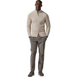 Profuomo Vest Boiled Wol Ecru