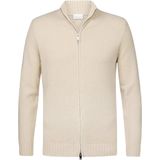 Profuomo Vest Boiled Wol Ecru