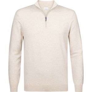 Profuomo - Pullover - Beige - 100% Katoen