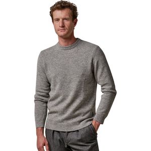Profuomo - Trui - Grijs - Wol/Nylon - Ronde Hals