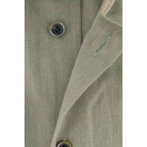Profuomo - Overhemd - Groen - Katoen - Slim Fit - Cutaway