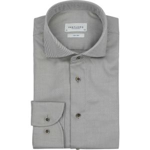Profuomo Twill Hemd Grün - Größe 42