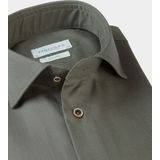 Profuomo Business hemd lange mouw Groen PPVH30008C/Z3