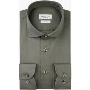 Profuomo Hemd Lange Mouw - Groen