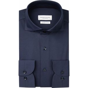 Profuomo - PPVH30044B - Hemd - Blauw - Katoen/Polyester