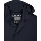 Profuomo Jas Met Magnetische Sluiting Navy