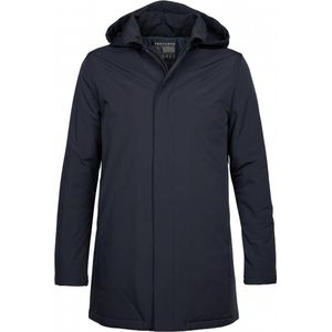 Profuomo Jas Met Magnetische Sluiting Navy