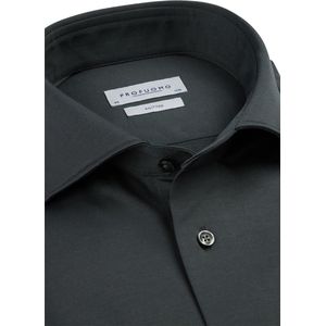 Profuomo - Knitted Overhemd - Groen - 100% Katoen - Slim Fit