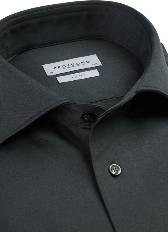 Profuomo - Business Overhemd - Groen - Katoen