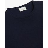 Profuomo Pullover Merinowol Navy - Heren - Pullovers