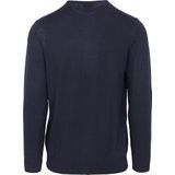 Profuomo Pullover Merinowol Navy - Heren - Pullovers