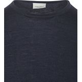 Profuomo Pullover Merinowol Navy - Heren - Pullovers