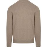 Profuomo - Luxury Basic Pullover - Donkerrood - Hoogwaardige Materialen