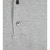 Profuomo Longsleeve Poloshirt Luxury Basic Grijs