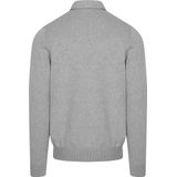 Profuomo Longsleeve Poloshirt Luxury Basic Grijs