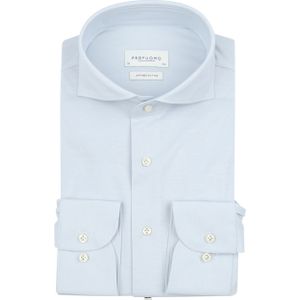 Profuomo - Overhemd - Lichtblauw - Katoen
