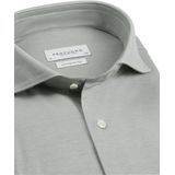 Profuomo - Business Hemd - Groen - Katoen/Polyester