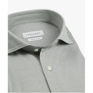 Profuomo - Groene X-Cutaway Overhemd voor Heren