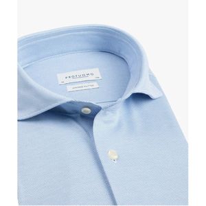 Profuomo - Overhemd Blauw Profuomo Lange Mouw Overhemd Blauw Ppwh10007