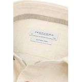 Profuomo slim fit heren overhemd, Oxford, off white